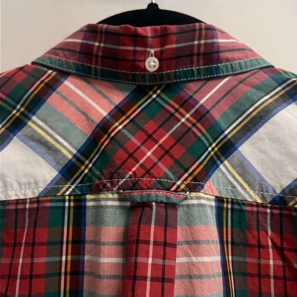 J. CREW Women’s  Multicolor Plaid Button Down Shirt - size 2 - Picture 3 of 8